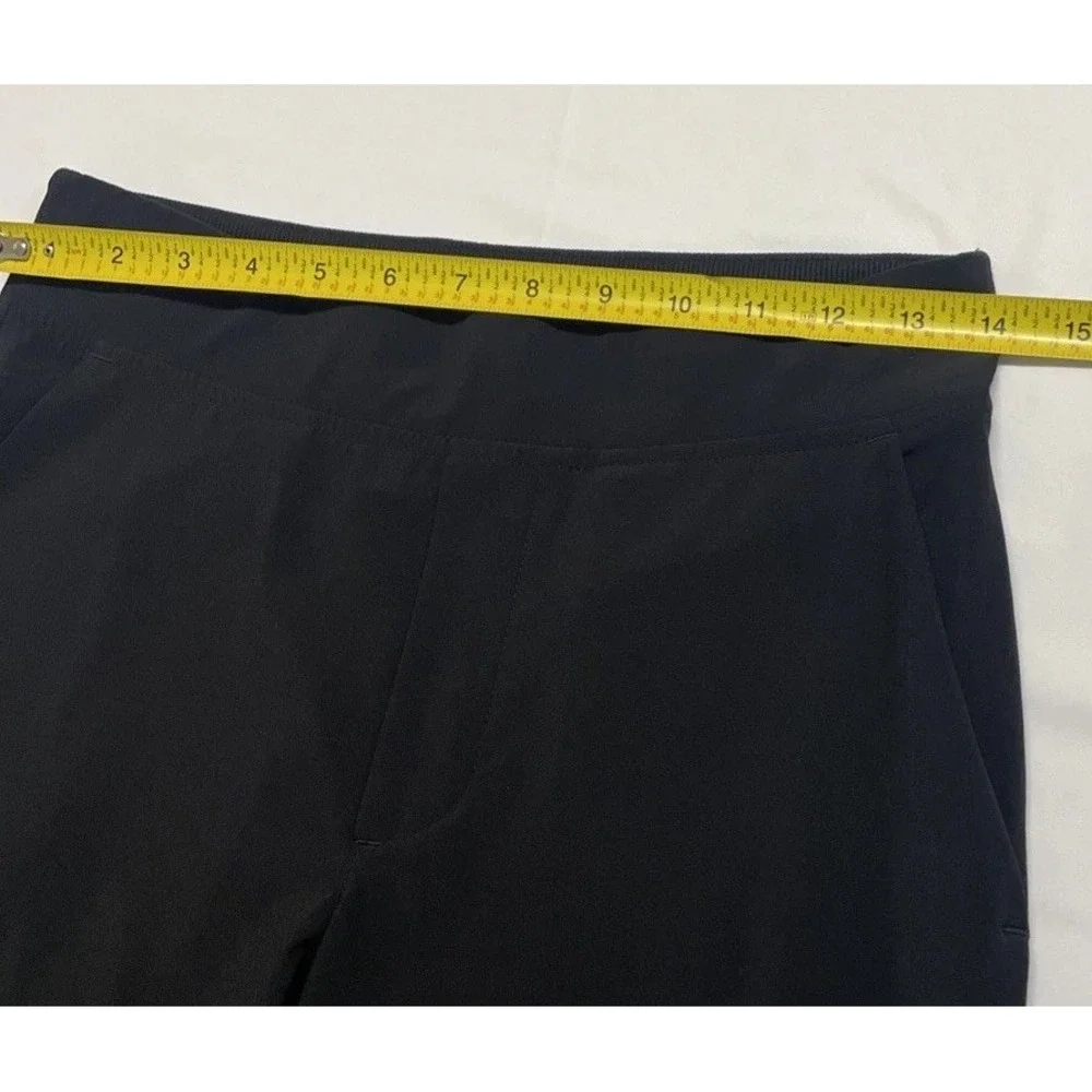 ATHLETA Brooklyn Ankle‎ Pant Black Lightweight Pants Work Travel Women's Size 0